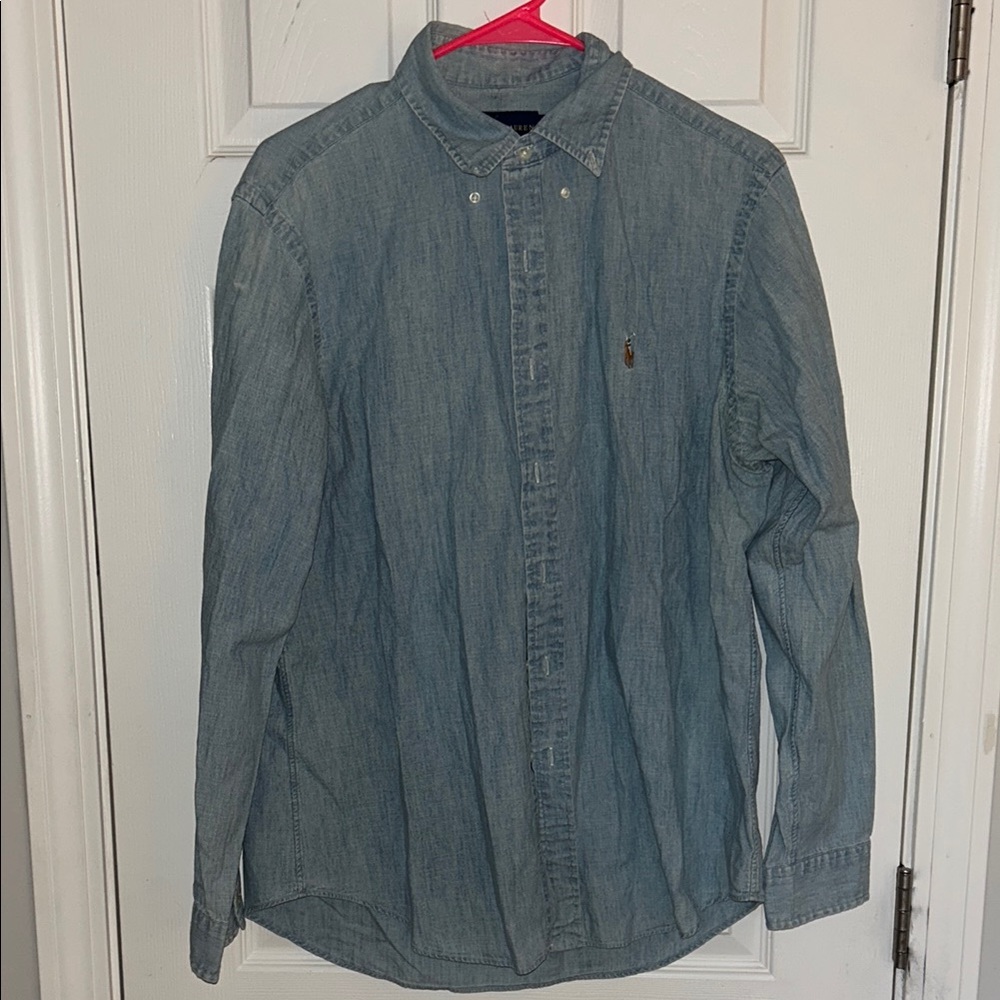 Ralph Lauren Blue Denim Shirt
